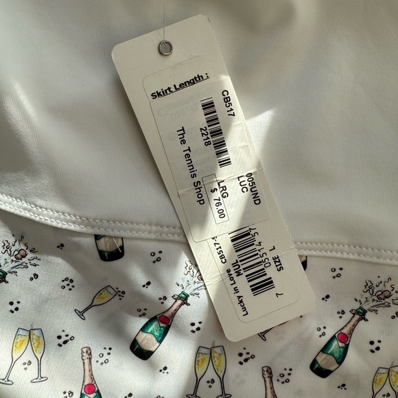 Lucky in Love Champagne Celebration Mini Skirt - Picture 4 of 5